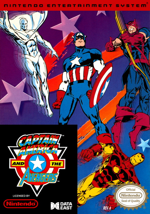Captain America and the Avengers (USA) box art